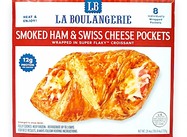 LA BOULANGERIE スモークハム&チーズクロワッサン 90g×8PK